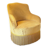 Ochre toad armchair