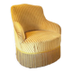 Ochre toad armchair
