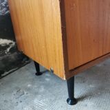 Accent furniture, teak entry 1970