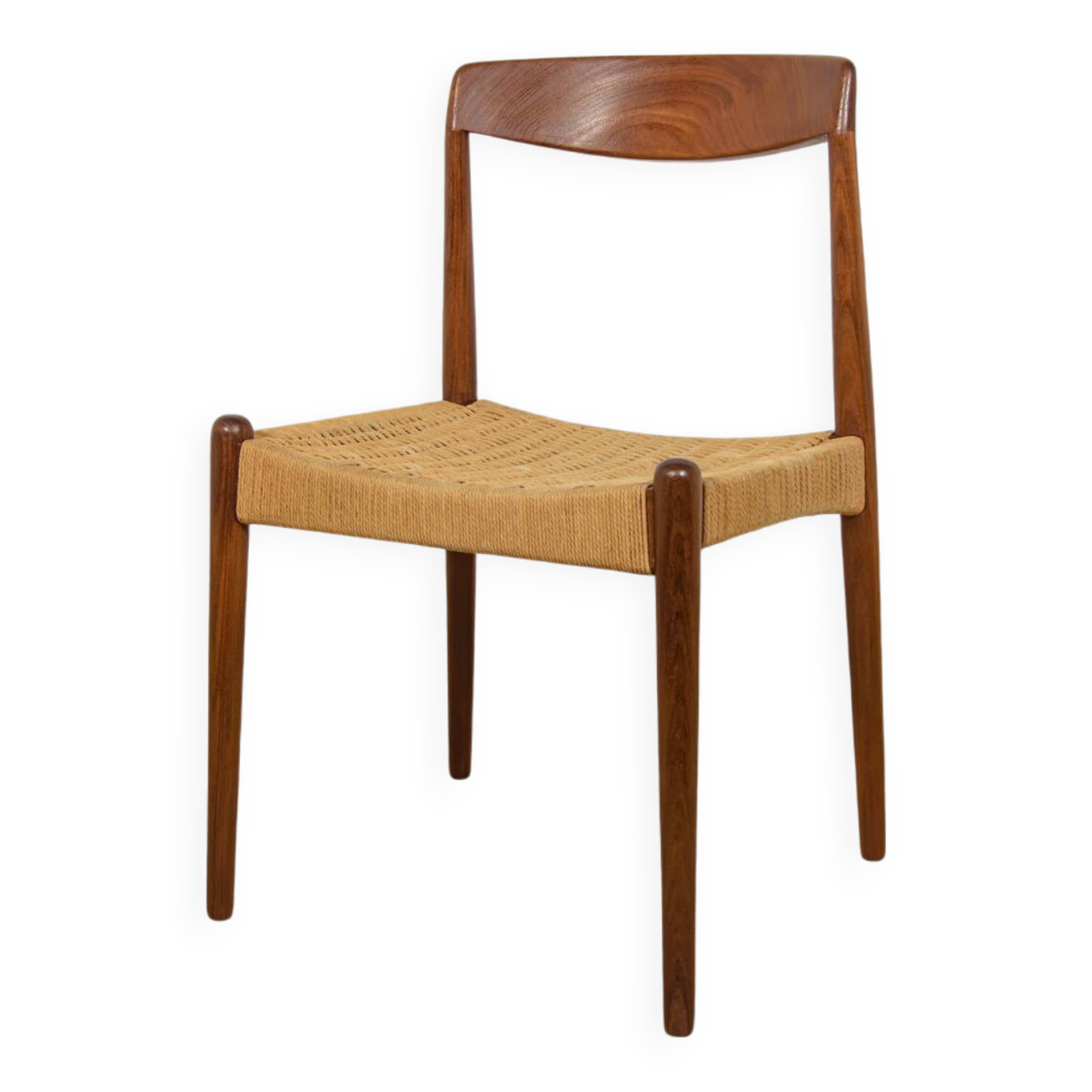 Mid Century Teak Dining Chair, Denmark, 1960s
