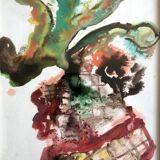 Emmanuelle messika, untitled v, 2012. ink on paper signed in pencil