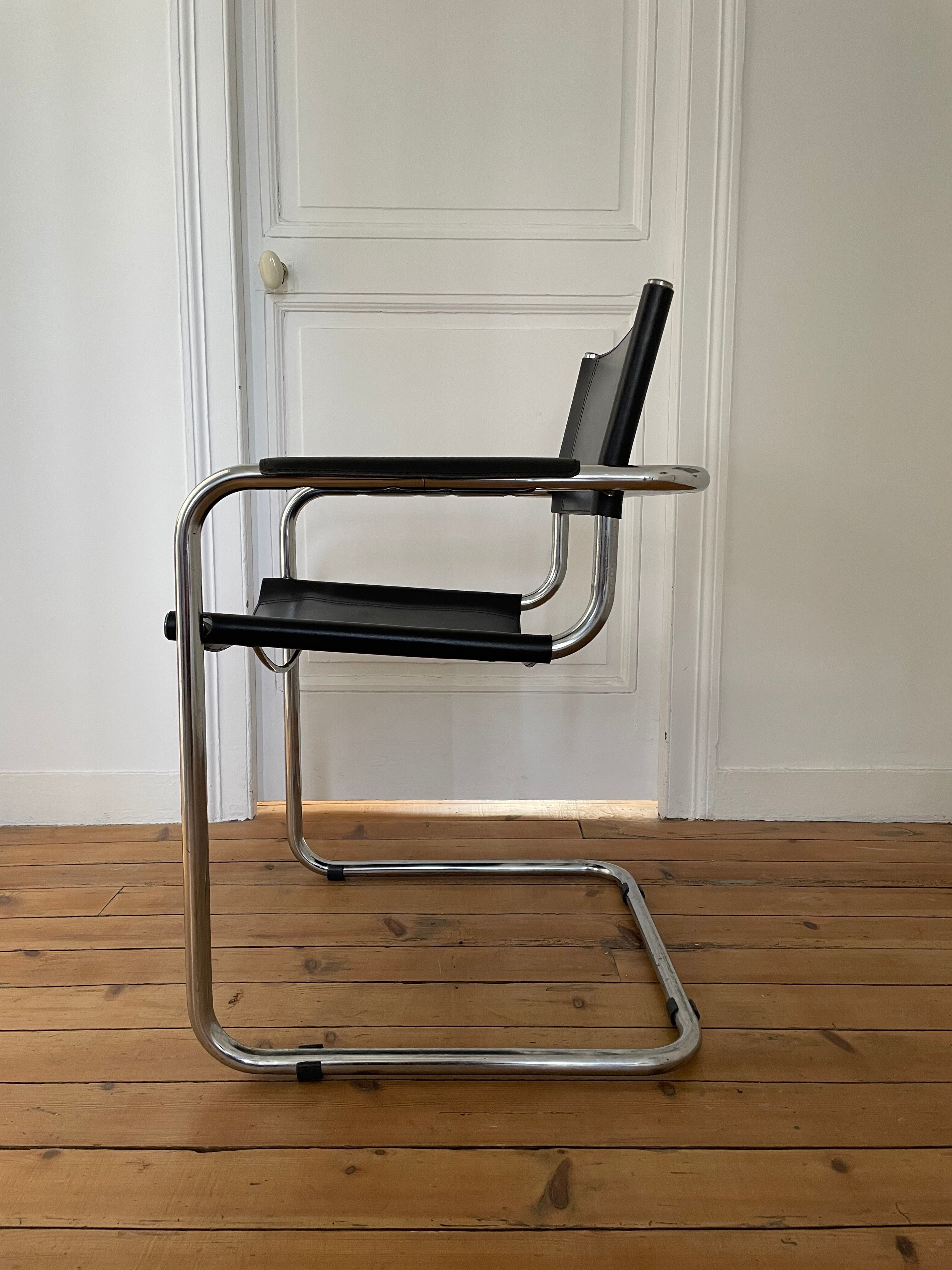 Fauteuil Cantilever Bauhaus, Italie 1970