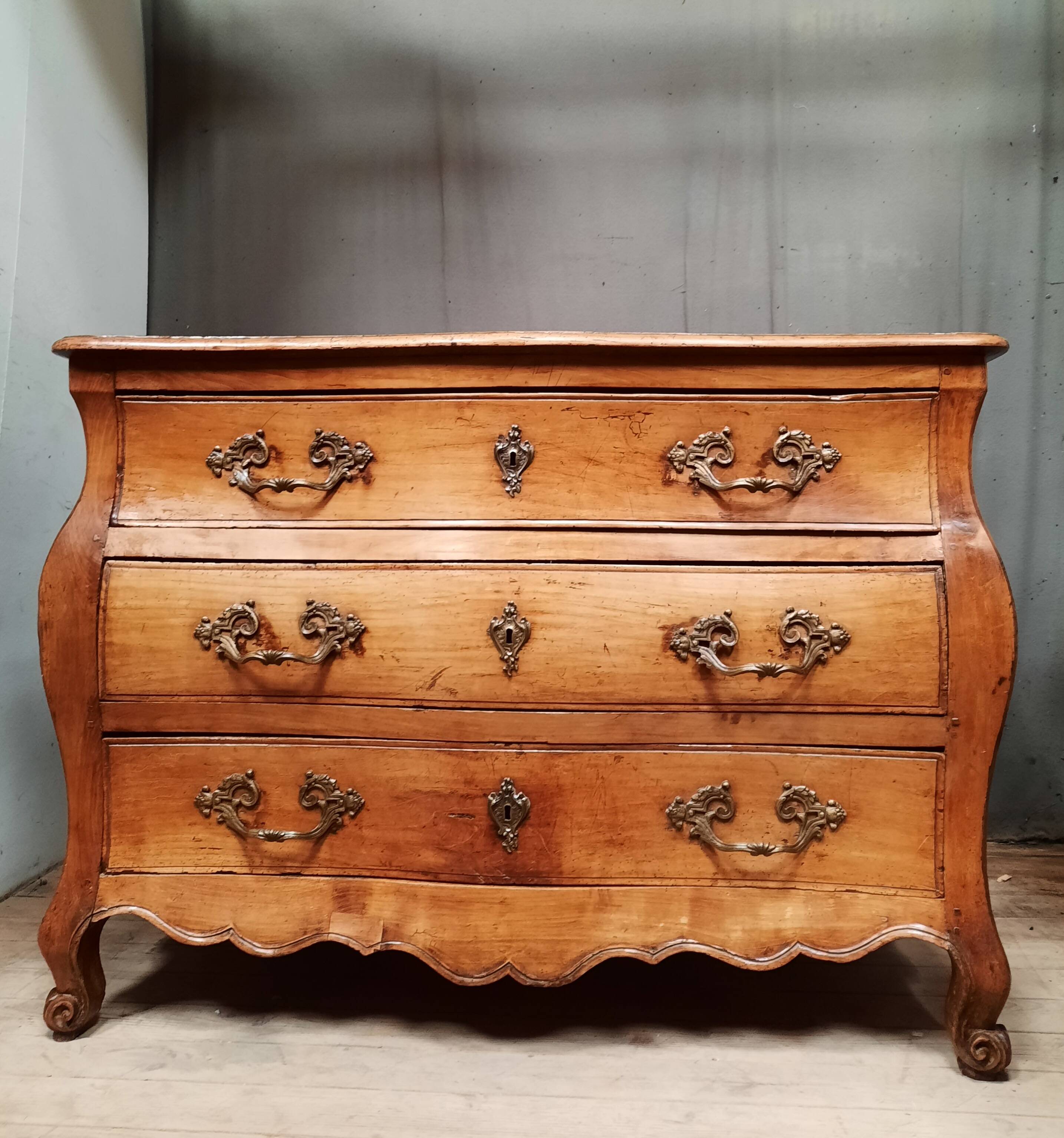 Eighteenth century Nantes chest of drawers