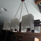 Scandinavian teak and perspex 60's