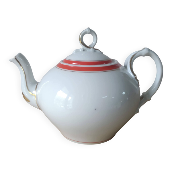 Théière en procelaine de Paris XIX