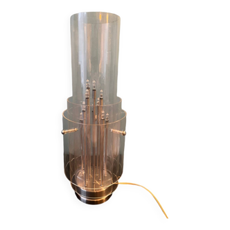 IKEA Stöllet Lucite Table Lamp Modern Design 20"