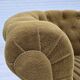 Fauteuil relax danois des années 1950, revêtement en laine verte, bois de frêne.