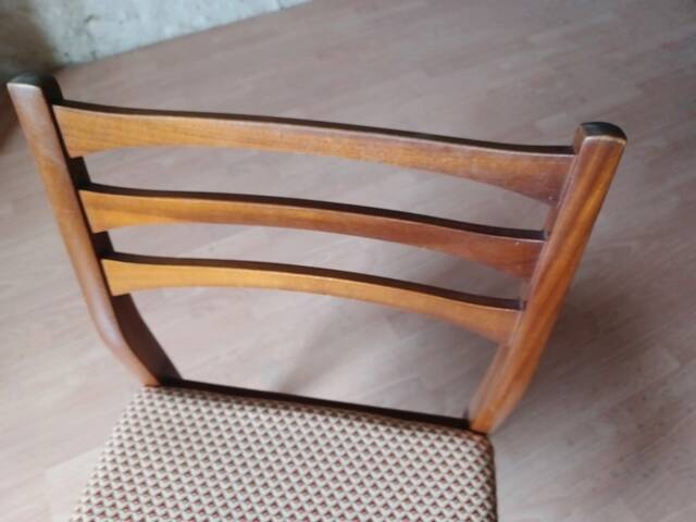 6 teak chairs from Meredew furniture, vintage Scandinavian, 1960s