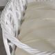 Bleached rattan living room