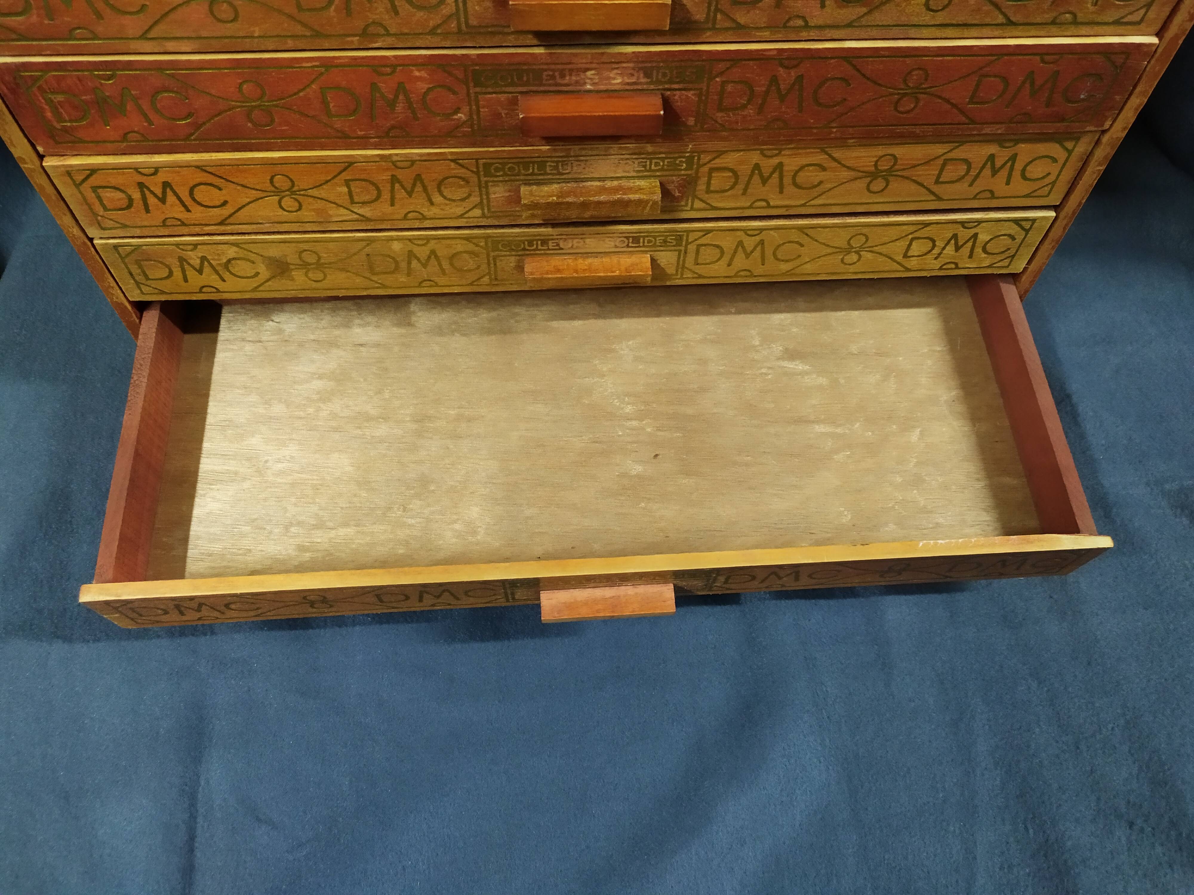 Haberdashery furniture dmc wood sewing