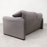 Cassina Maralunga 2 seater - bicolore gray
