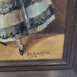 Oil on panel ah guerin