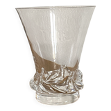 Daum France crystal vase, Sorcy model, signed