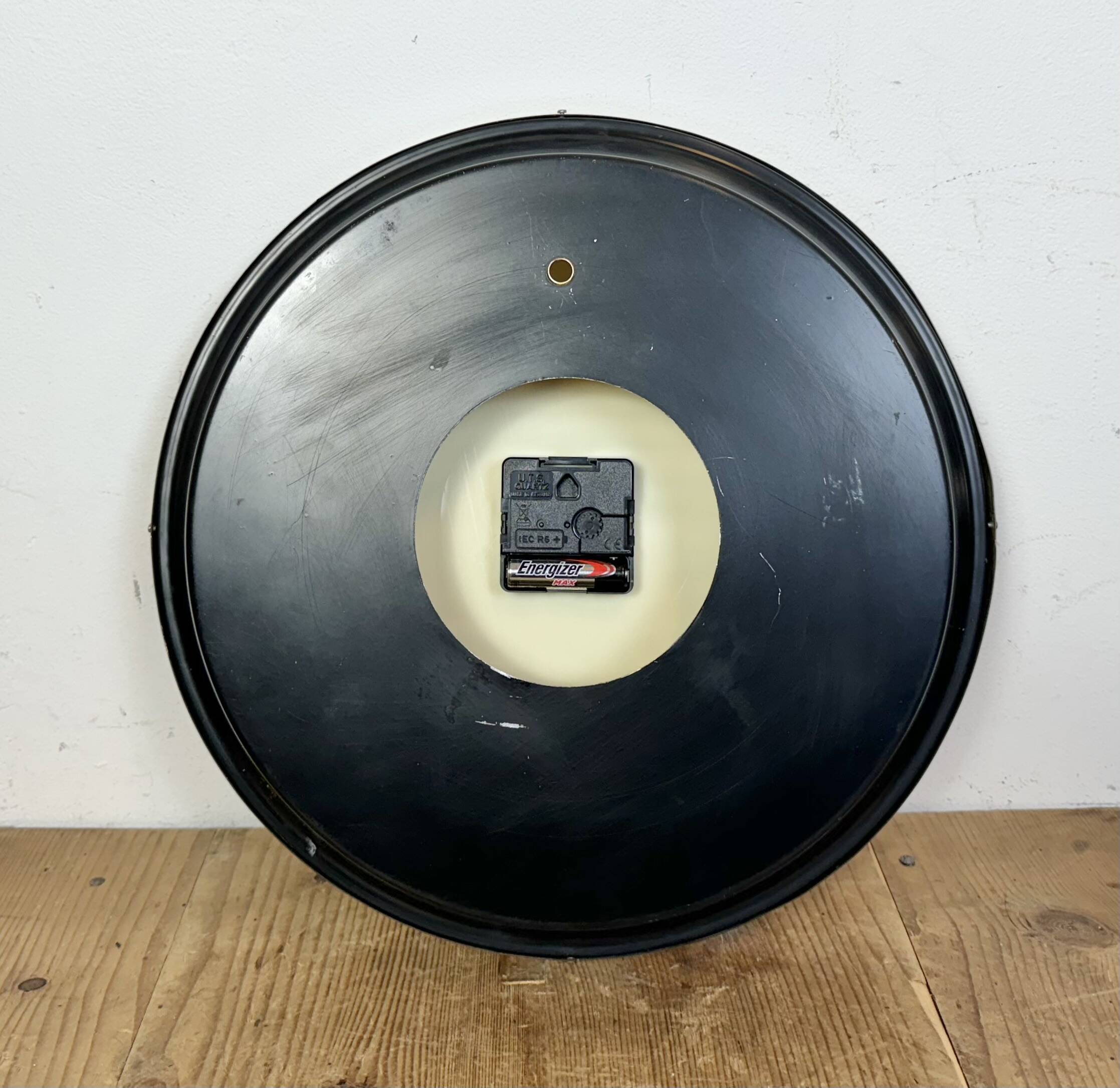 Vintage italian advertising wall clock, 1970s