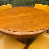 Vintage 70s table and 4 chairs set