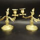 Pair of candlesticks, Louis XV style, from the 19th century