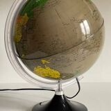 Illuminated terrestrial globe made in italy