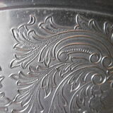 English trophy silver metal tray