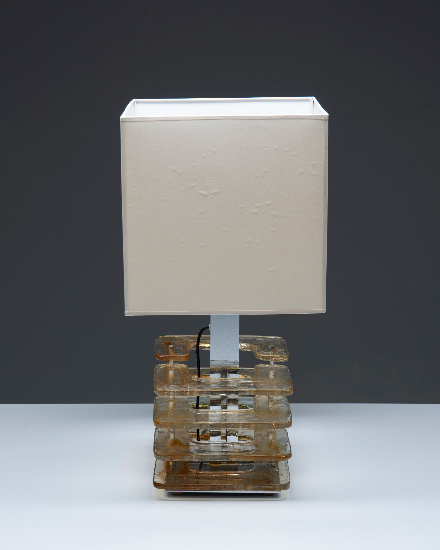 Table lamp with Murano glass base 1960s