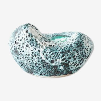 Empty ceramic pocket Fat lava Vallauris