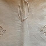 Old embroidered sheet
