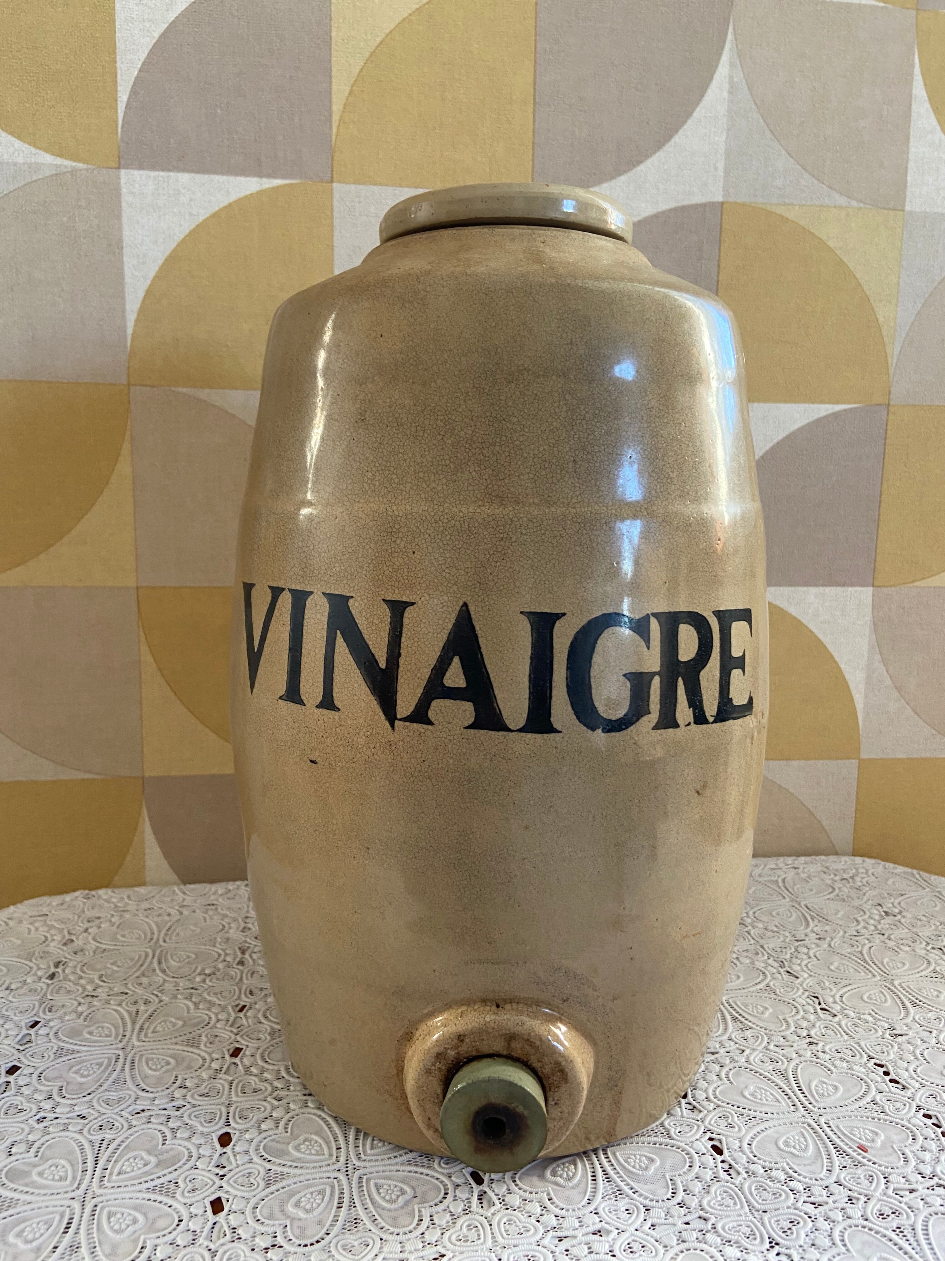 Stoneware Vinegar Pot