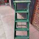 Old wooden stepladder