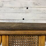 Rattan and wicker bar