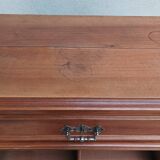 Walnut cardboard box stamped BRUN.G