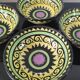 Ensemble de 4 coupelles vintage HB Quimper