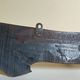 Art-Popular brutalist wall coat holder in solid wood