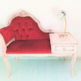Meuble banquette téléphone