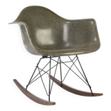 Olive Green Herman Miller Original Vintage Eames RAR Rocking Arm Chair