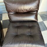 Chauffeuse cuir Roche Bobois