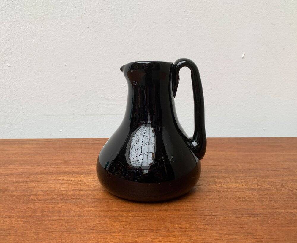 French Vintage Glass Carafe by Jean-Pierre Umbdenstock