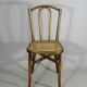 CAMBIER Bistrot Chair, circa 1930 cane