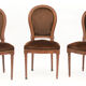 3 Louis XVI style chairs