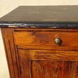 old Parisian pine sideboard