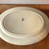 Earthenware dish iron earth choisy le roi