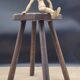 Low stool 4 legs