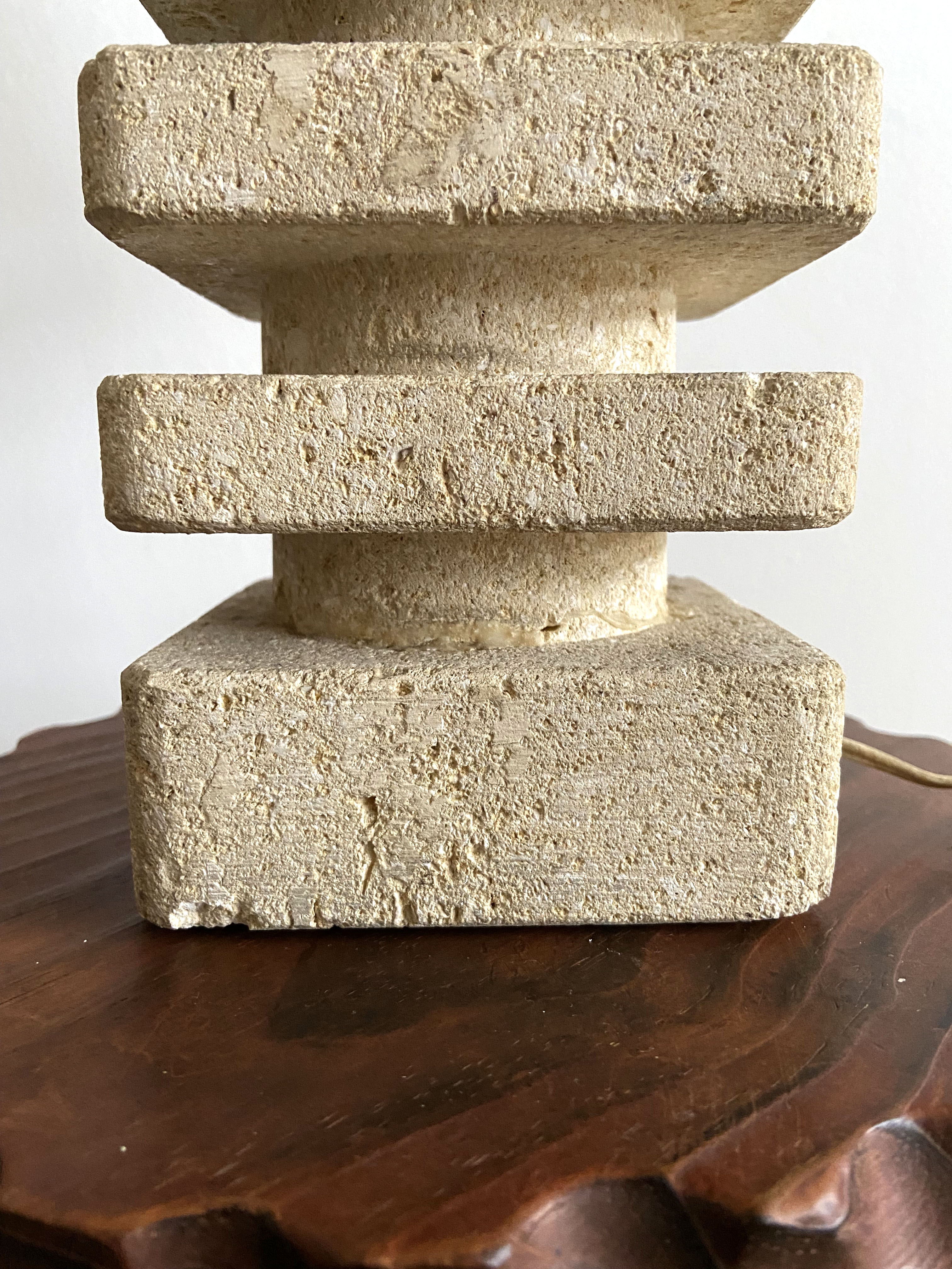 Stone lamp Albert Tormos 1970