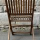 Trio of Folding Acacia Wood Armchairs – Garden Furniture by Deuba