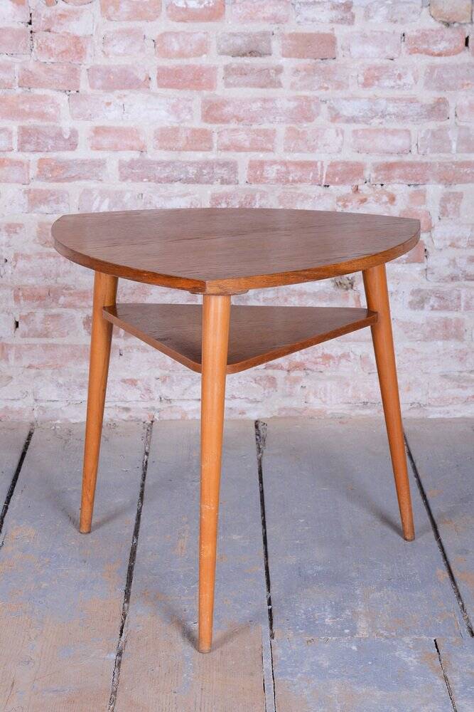Mid-Century Wooden Table by Český Nábytek-Np Jičín, Czech, 1950s
