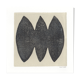 Painting on paper, Monotype dated and signed Illustration M143
