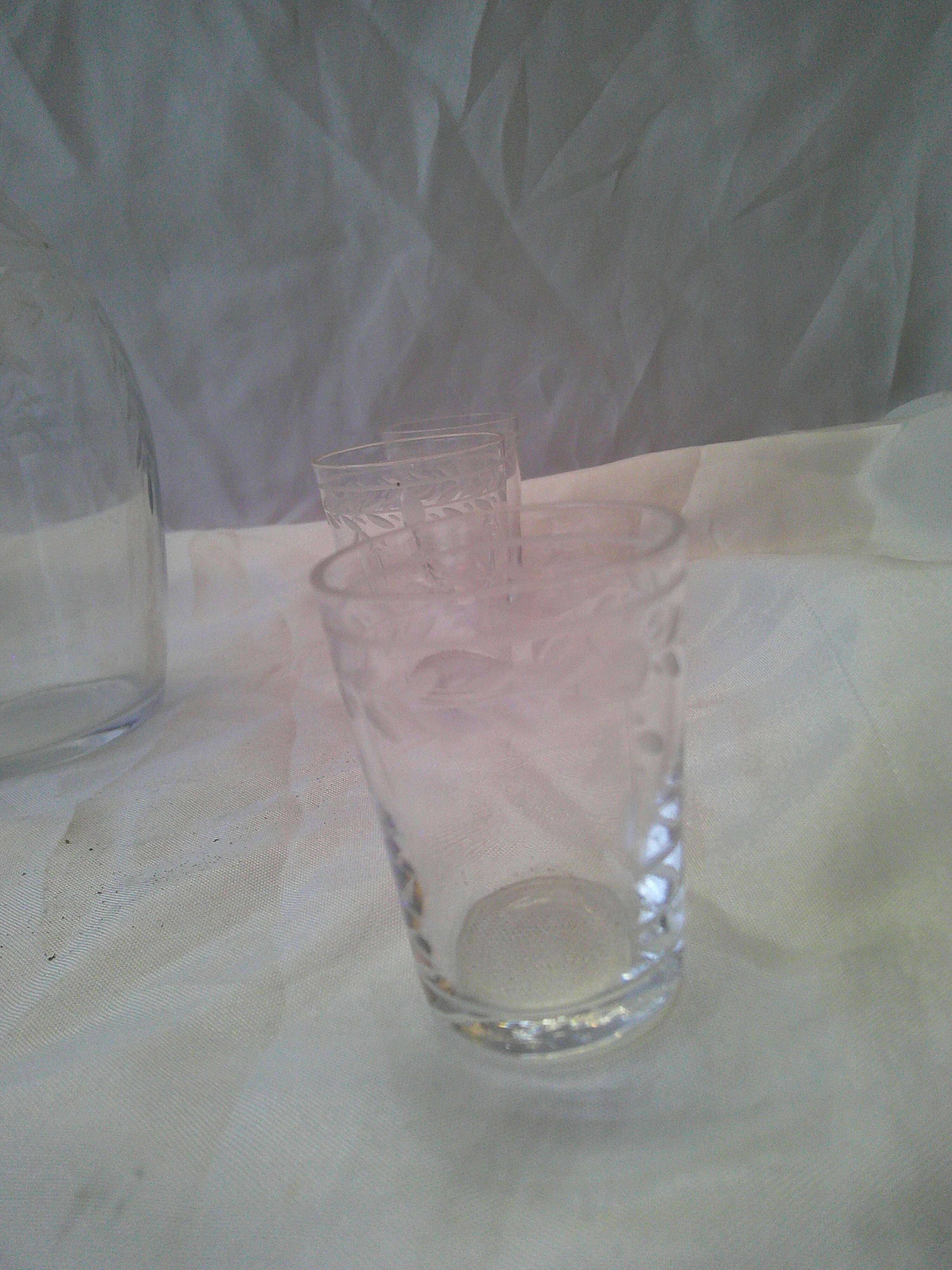 Antique liqueur service