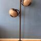 Herda floor lamp - mushroom floor lamp - mid-century brown