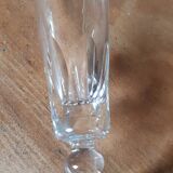 6 crystal flutes from St Louis