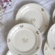 Set of 6 dessert plates Villeroy and Boch, vintage, Germany