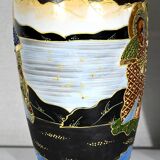 Pair of satsuma vases in japanese porcelain – early twentieth