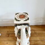 Vintage plant holder ceramic elephant